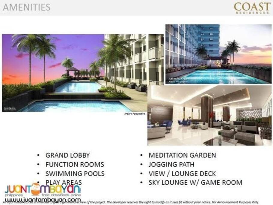 Smdc Coast Residences Lovely Fully-furnished 1 Bedroom With Pool Apartment Manila